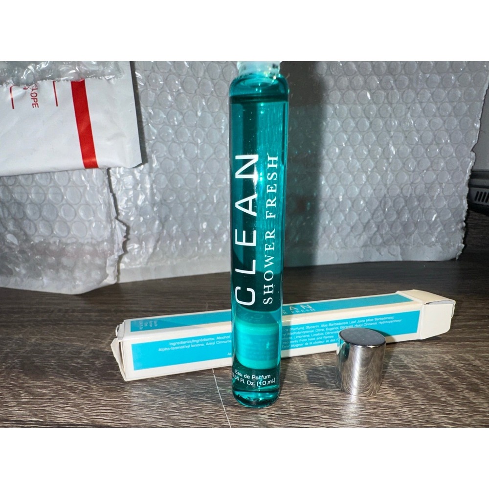 CLEAN Shower Fresh Eau de Parfum Rollerball 10ml 0.34 fl oz Travel Fragrance